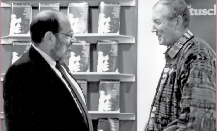 Inedito,  l’Orlo sottile della storia, In memoria di Umberto Eco, di EVGENIJ EVTUSHENKO